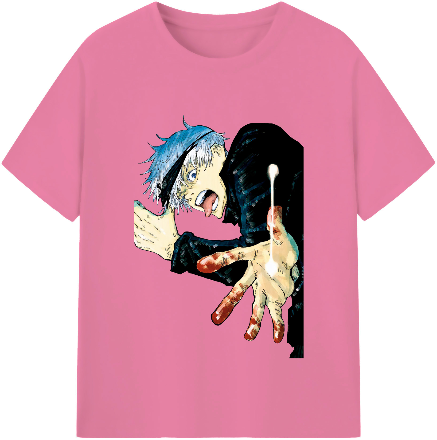 （画像用） 呪術廻戦 Jujutsu Kaisen 綿100％半袖Tシャツ（フロントプリント）